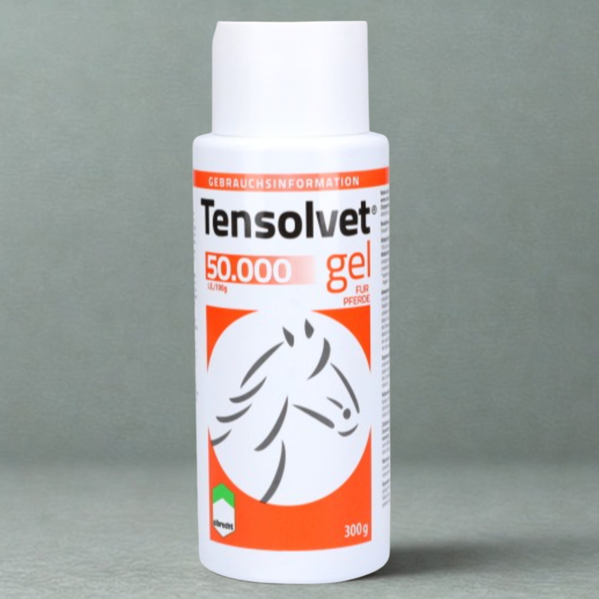 Fles tensolvet voor paarden